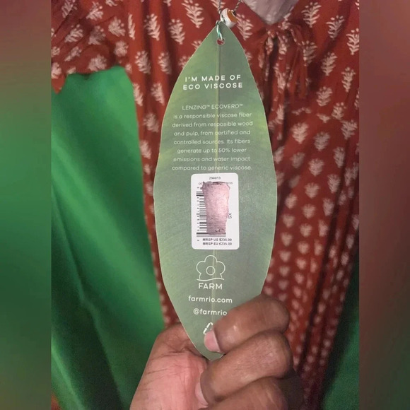 NWT Farm Rio Dress size XS - Picture 9 of 10